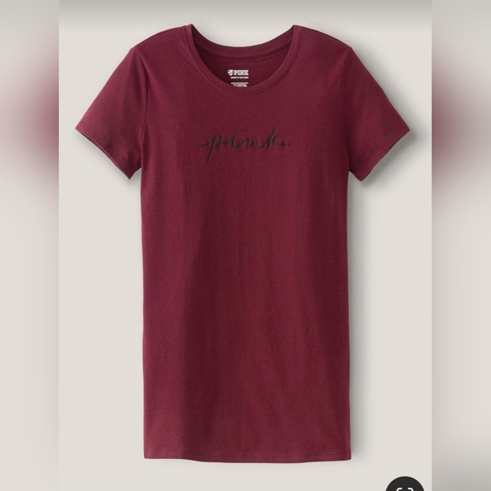 Victorias Secret PINK Womens Everyday Graphic Tee ** Large **